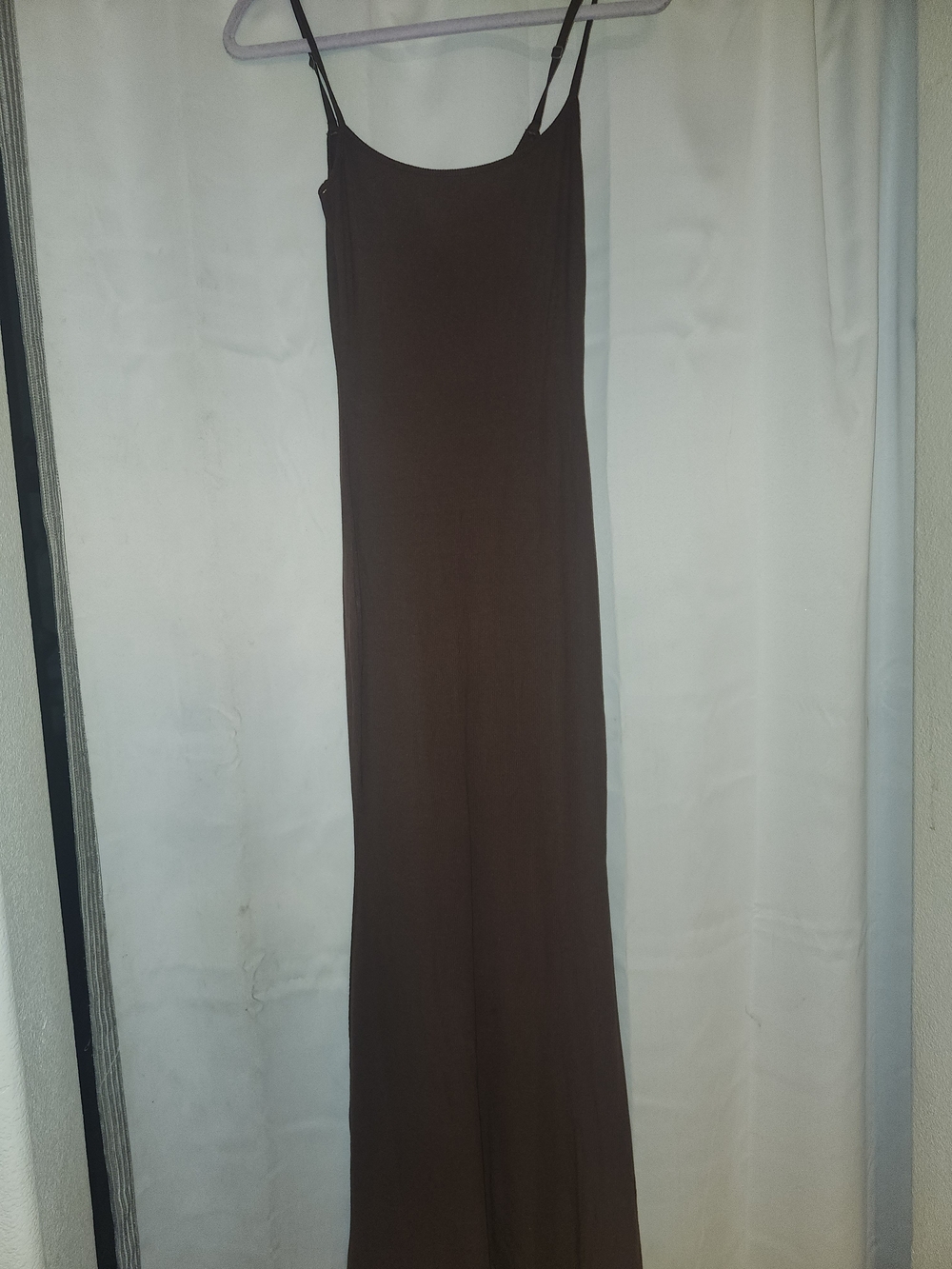 SKIMS Soft Lounge Dress In Cocoa - Picture 4 of 5